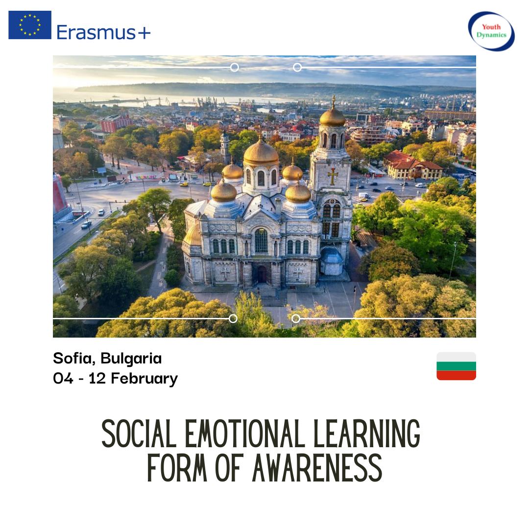 Ταξίδια Erasmus+: Training Course “Social Emotional Learning Form of Awareness” ΒΟΥΛΓΑΡΙΑ 04 – 12/02/23
